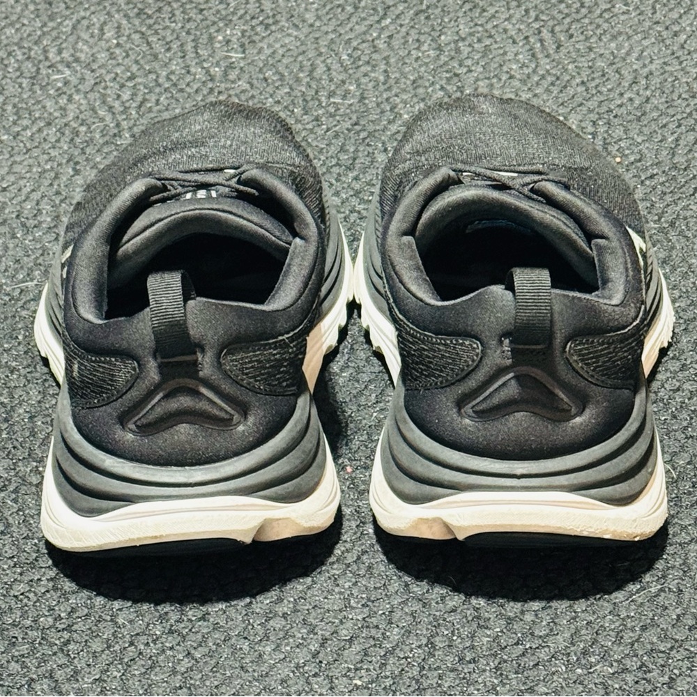 Hoka One One Gaviota 5 2E ‘Black White’ Sz 9.5M - Picture 5 of 6